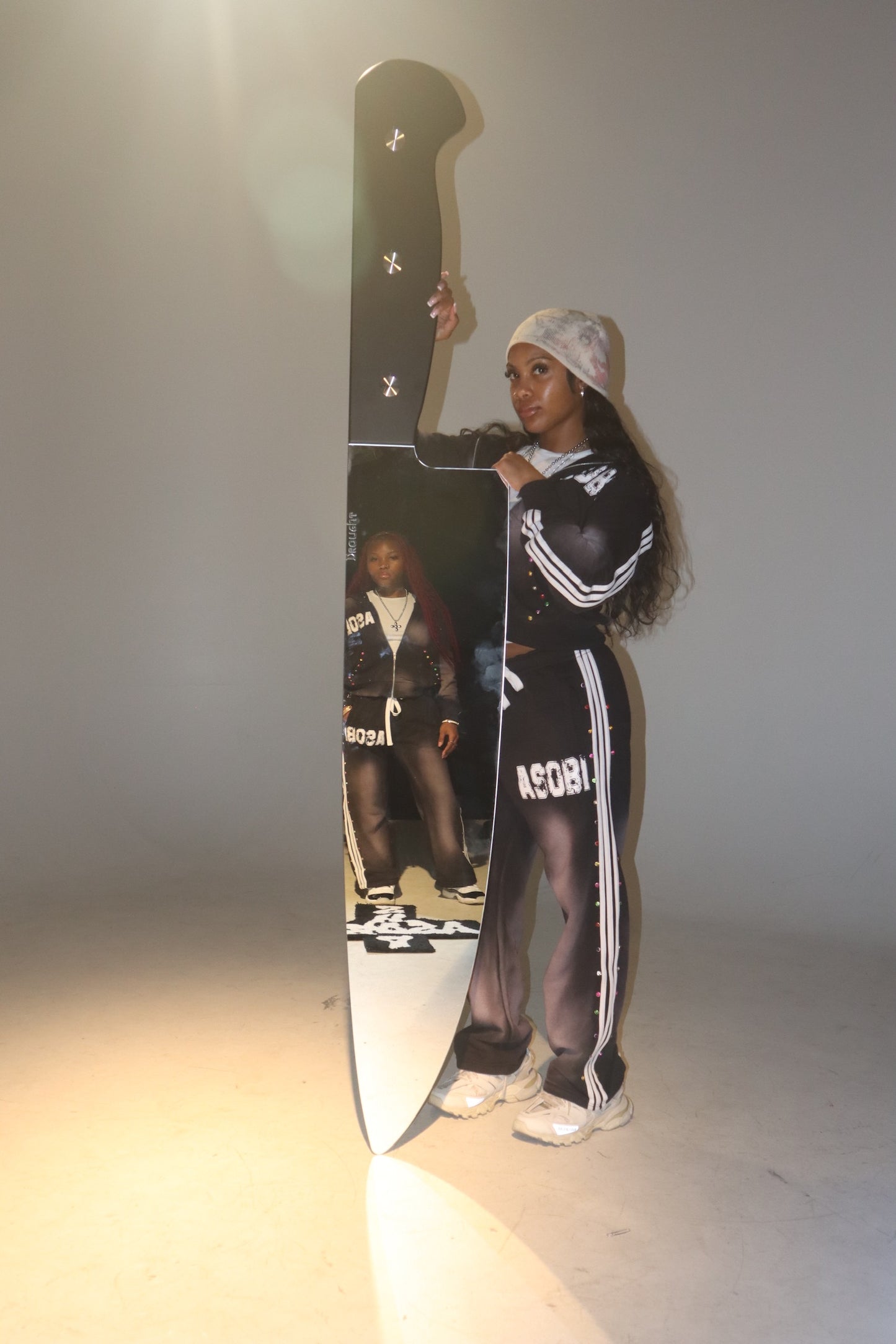 Asobi Rhinestone Sweatpants