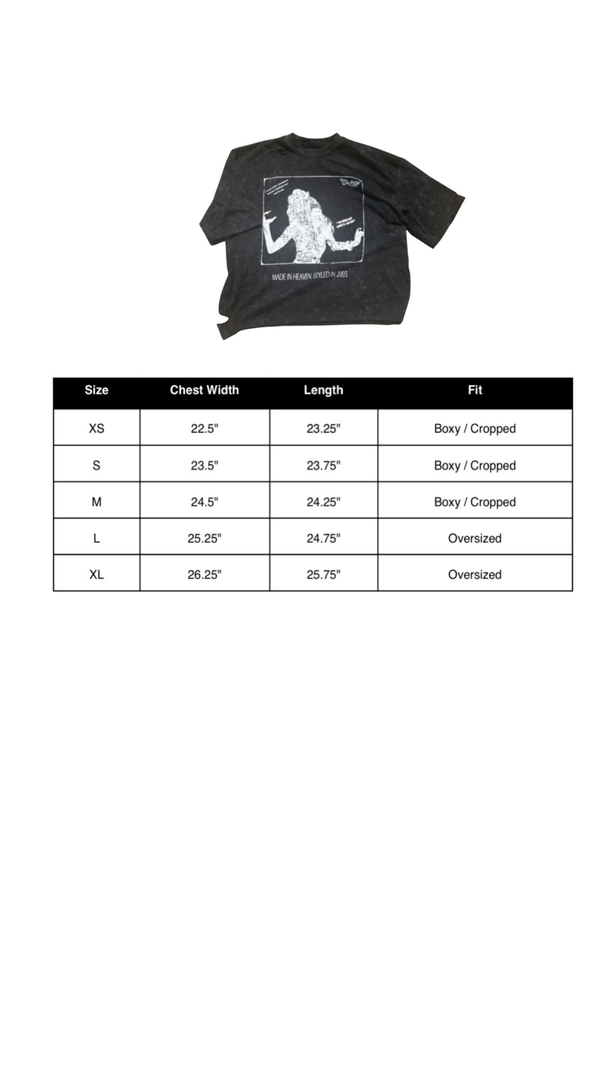 Made in Heaven tee