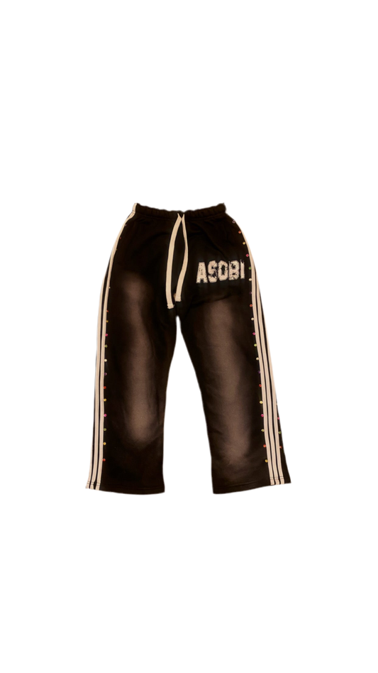 Asobi Rhinestone Sweatpants