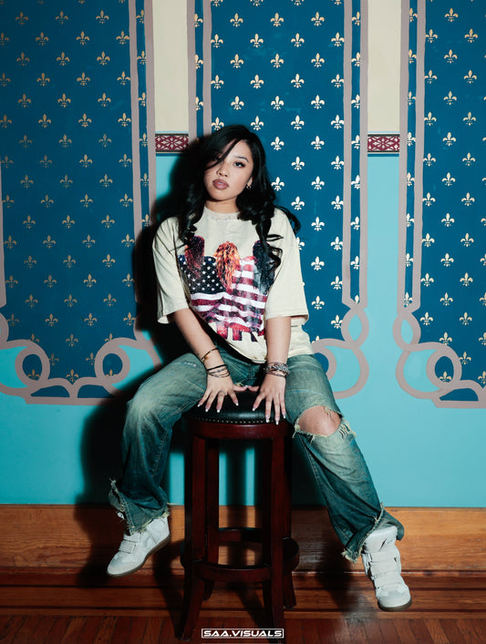 American girls tee