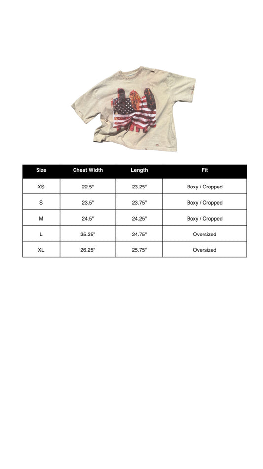 American girls tee