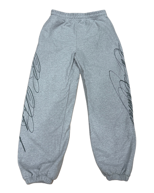 Calligraphy sweats