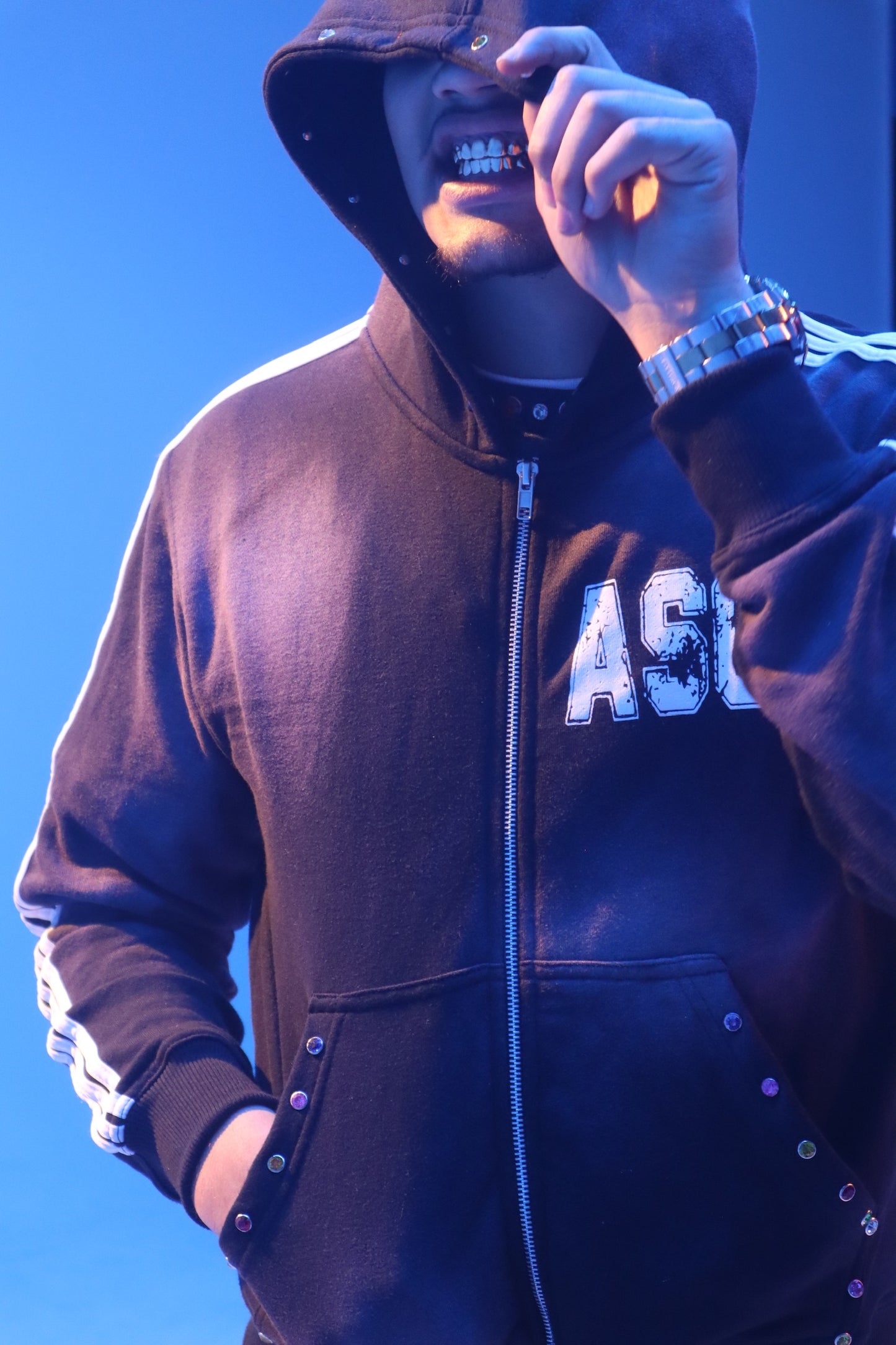 Asobi Rhinestone Zipup