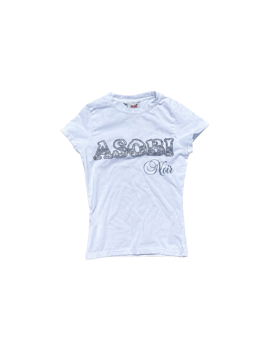 Asobi noir baby tee